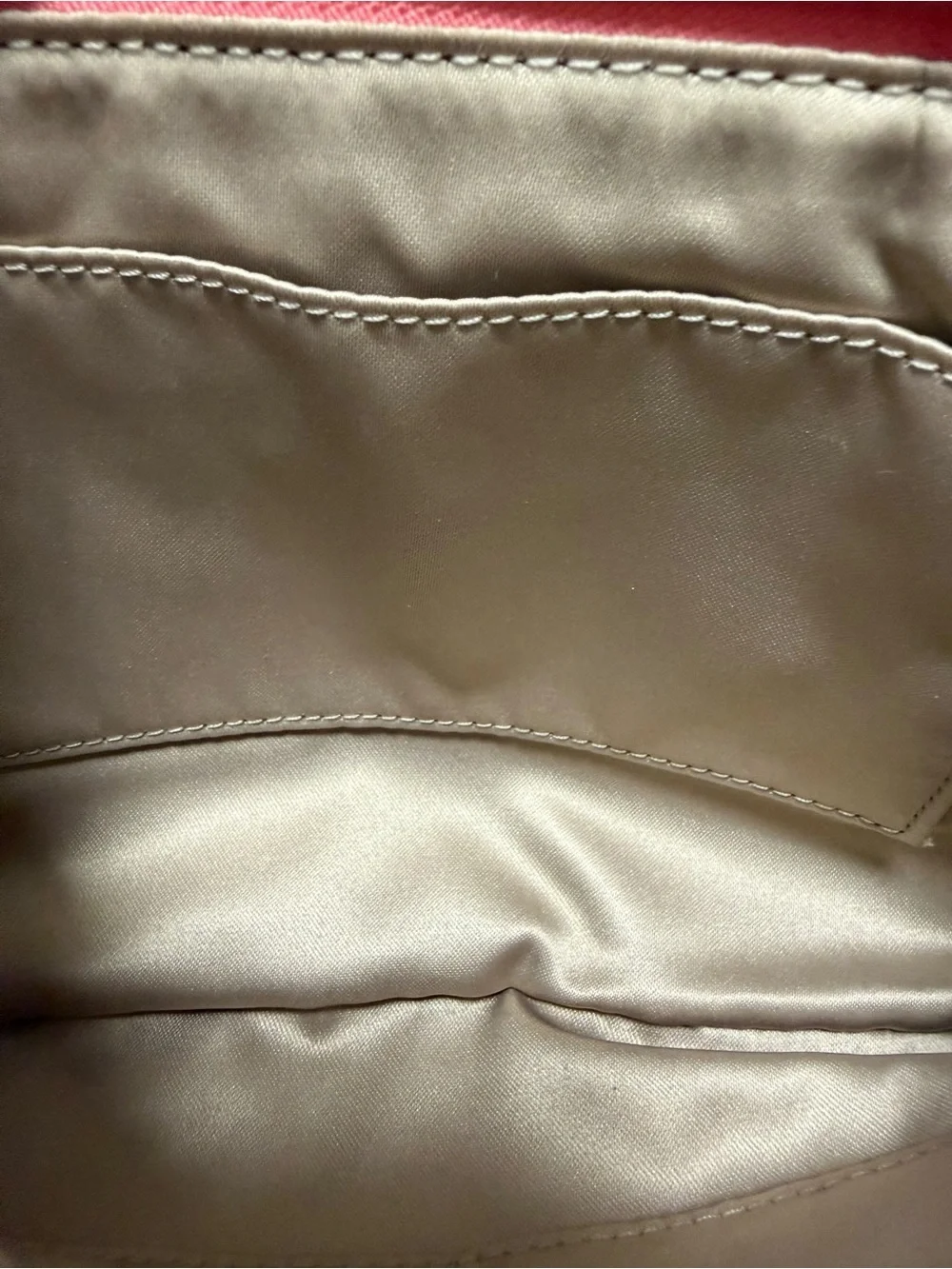 Coach Salmon Leather Wristlet